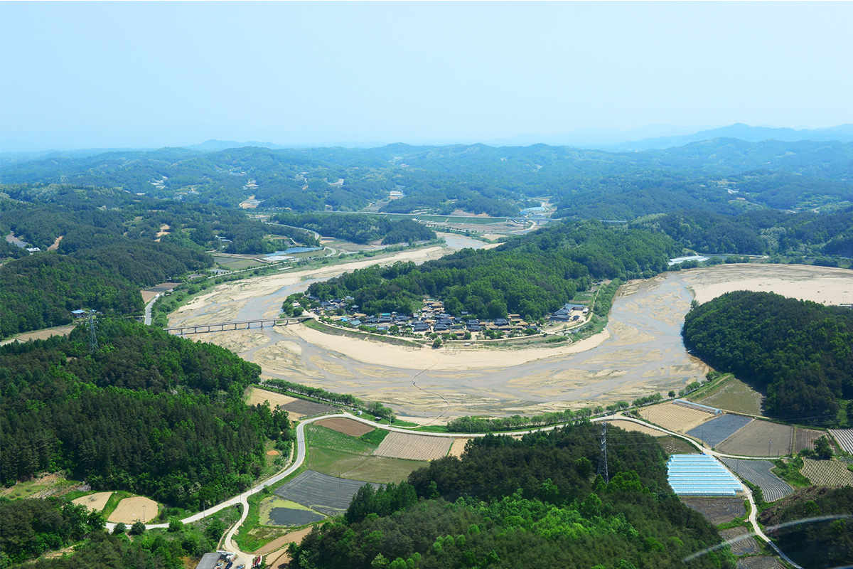 무섬마을 네번쨰 사진