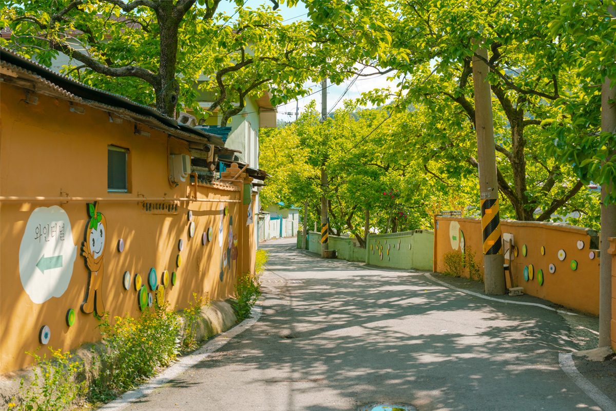 다로리 벽화마을 세번째 사진